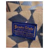 Set of 2 Pendleton Beaver State Wool Blankets