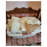 Assorted Vintage and Lace Fabric Collection