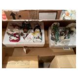 Set of Home Interiors & Gifts Holiday Ornaments and Home DecorÂ 