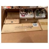 Set of Home Interiors & Gifts Holiday Ornaments and Home DecorÂ 