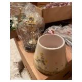 Assorted Home Interiors & Gifts Decor Items and Glassware Collection