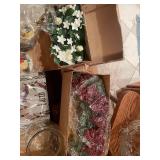 Assorted Home Interiors & Gifts Decor Items and Glassware Collection