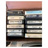Large Collection of Vintage 8-Track Tapes and CDs