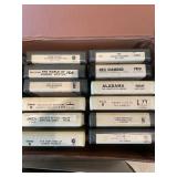 Large Collection of Vintage 8-Track Tapes and CDs