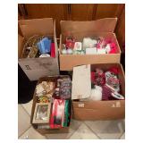 Extensive Assortment of Holiday and Christmas Decorations