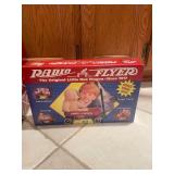 Collection of Vintage Toy Sets: Bongards Creamery Barn, Radio Flyer Wagon, Firefighter Die Cast