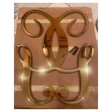 Set of 2 Brass Decorative Wall Hangers