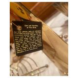 Collection of Brass Decor Items including Candle Holders and Figurines