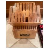 SIx Star Cutlery Set with Storage Block and Super 2000 Knife Set