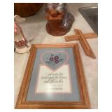 Collection of Religious Decor and Figurines