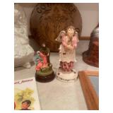 Collection of Religious Decor and Figurines