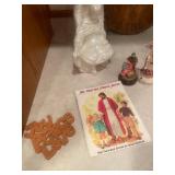 Collection of Religious Decor and Figurines