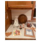 Collection of Religious Decor and Figurines