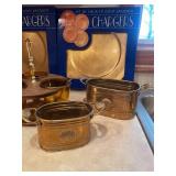 Collection of Party Serveware and Poker Set