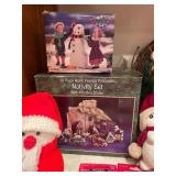 Assorted Christmas Decorations and Mini Tree Ornaments