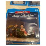 Set of 13 Holiday Time Village Collectibles Figurines