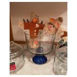 Holiday and Fall-Themed Kitchenware Collection with Jars, Candle Holders, and Decor