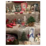 Large Assortment of Holiday Decor and Accessories