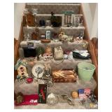 Eclectic Collection of Decorative and Functional Household Items