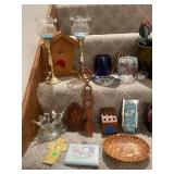 Eclectic Collection of Decorative and Functional Household Items