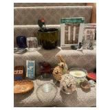 Eclectic Collection of Decorative and Functional Household Items