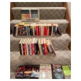 Collection of Assorted Paperback Books, VHS Tapes, and Craft Guides
