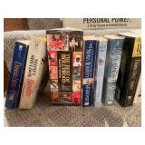 Collection of Assorted Paperback Books, VHS Tapes, and Craft Guides