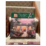 Collection of 13 Assorted Jigsaw Puzzles including Thomas Kinkade Designs