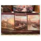 Collection of 13 Assorted Jigsaw Puzzles including Thomas Kinkade Designs