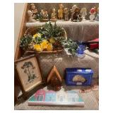Eclectic Collection of Figurines, Home Decor and Miscellaneous Items
