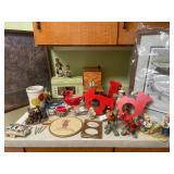 Assorted Collection of Decorations and Art Pieces