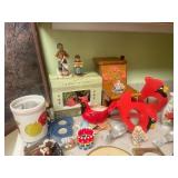 Assorted Collection of Decorations and Art Pieces