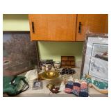 Assorted Collection of Decorations and Art Pieces