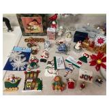 Collection of Assorted Christmas Decorations and Ornaments