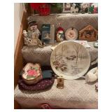 Large Collection of Holiday Decorations and Ornaments