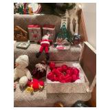 Large Collection of Holiday Decorations and Ornaments