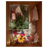 Large Collection of Holiday Decorations and Ornaments