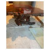 Unique Burl Wood Coffee Table with Natural Edge