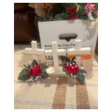 Collection of Artificial Floral Arrangements and Accessories