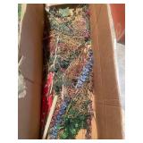 Collection of Artificial Floral Arrangements and Accessories