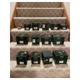 Collection of 14 Boyds Bears Figurines in Original Boxes