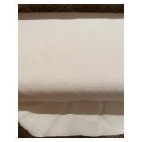 12-Yard Roll of White Fabric