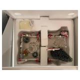 Department 56 Neighborhood Christmas Scene and Village Air Hangar