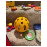 Mixed Lot of Educational Toys, Musical Keyboard, and Blocks