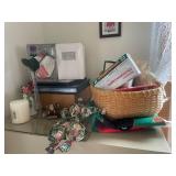 Collection of Office Supplies and Holiday Greeting Cards