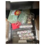 Collection of Office Supplies and Holiday Greeting Cards