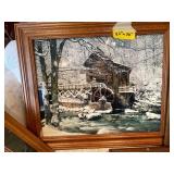 Collection of 10 Assorted Framed Art Pieces