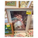 Collection of 10 Assorted Framed Art Pieces