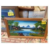 Collection of 10 Assorted Framed Art Pieces