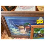 Collection of 10 Assorted Framed Art Pieces